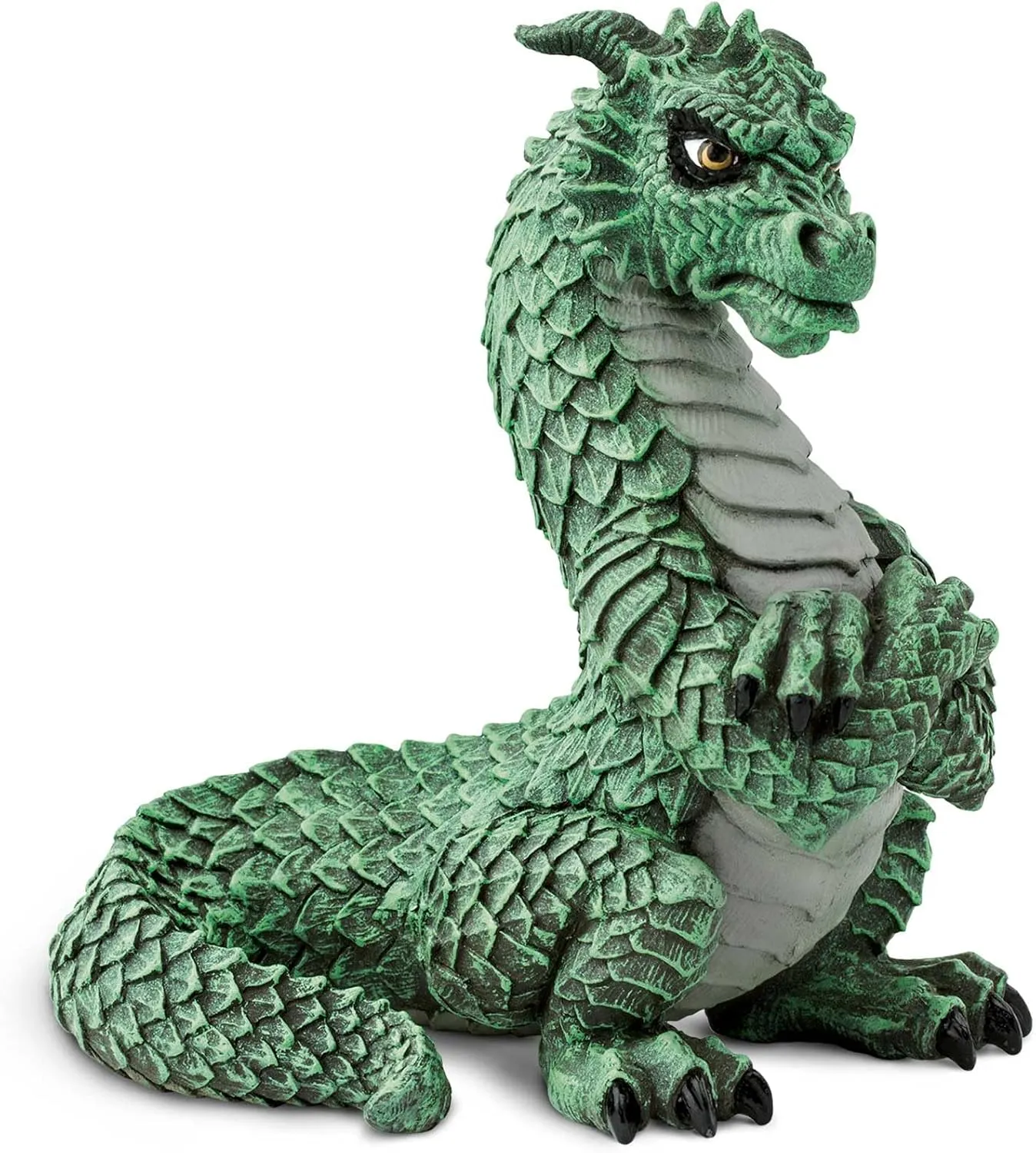 Safari Ltd. Grumpy Dragon Figurine - Detailed 4.25" Model Figure - Fun Mythical Creature Play Toy for Boys, Girls & Kids Ages 4 