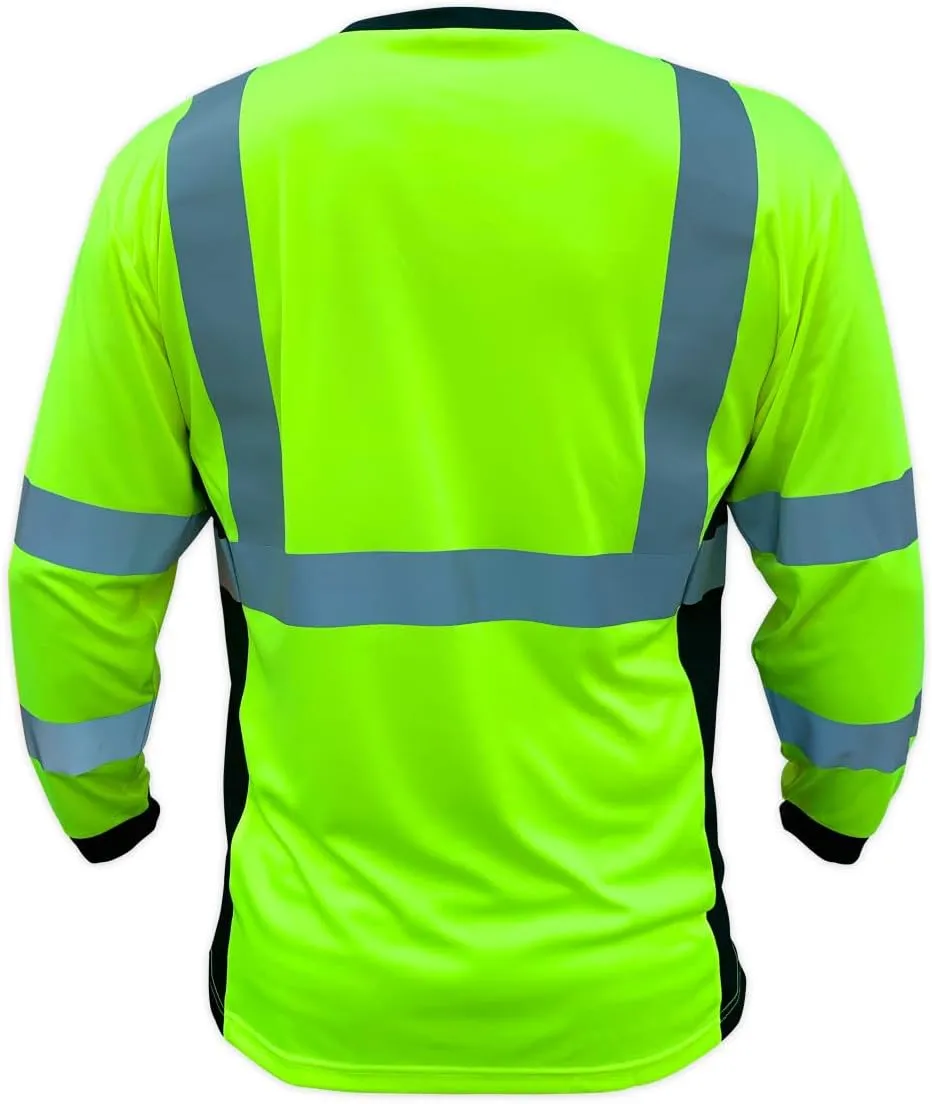 SafetyShirtz Men's SS360 Basic Tees All (Both Type O and Class 3) - Short Sleeve and Long Sleeve