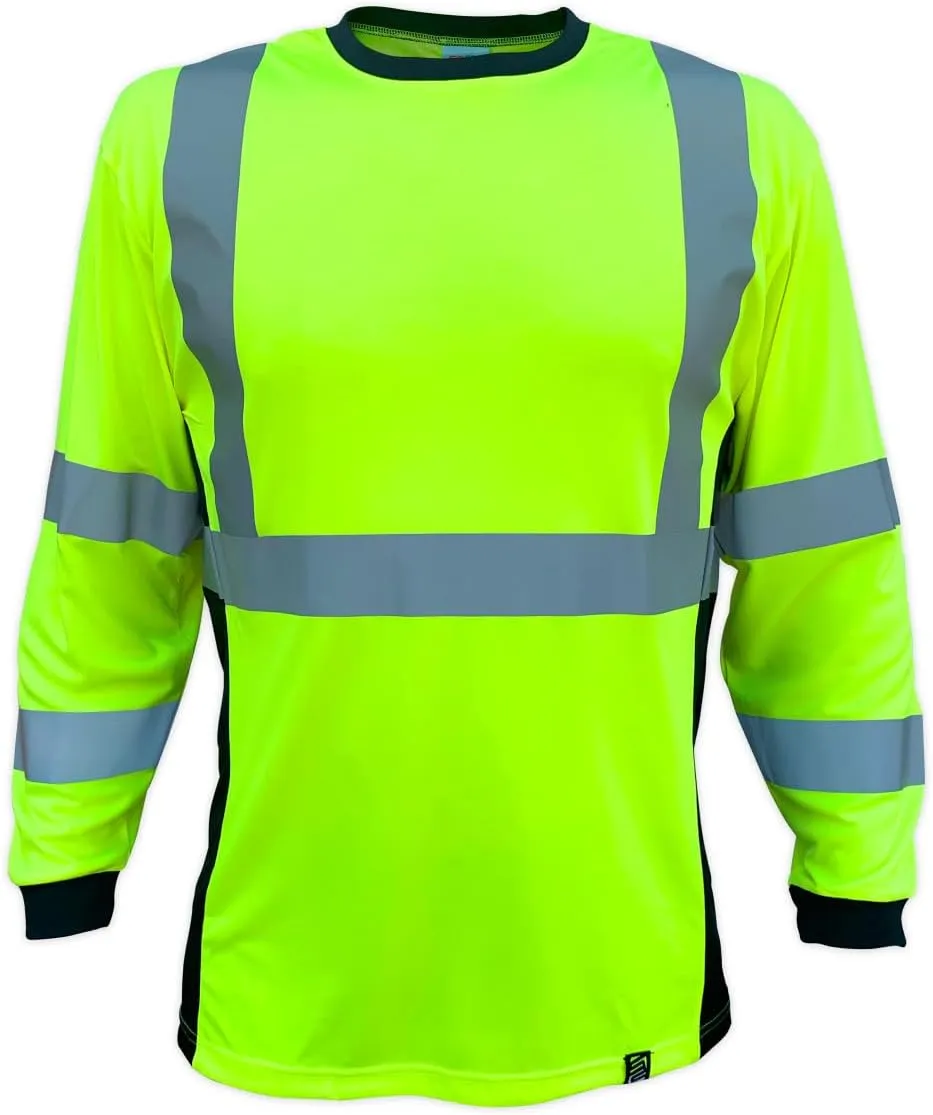 SafetyShirtz Men's SS360 Basic Tees All (Both Type O and Class 3) - Short Sleeve and Long Sleeve