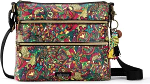 Sakroots Basic Crossbody Bag in Coated Canvas