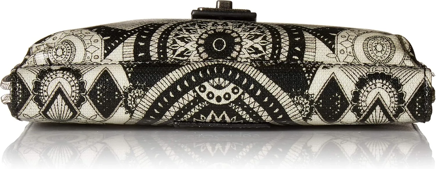 Sakroots Large Coated Canvas Smartphone Crossbody Bag