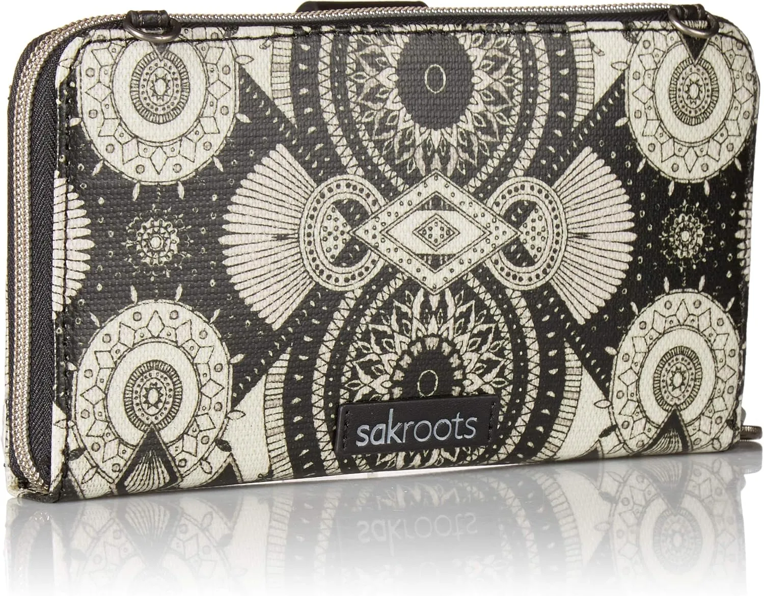 Sakroots Large Coated Canvas Smartphone Crossbody Bag