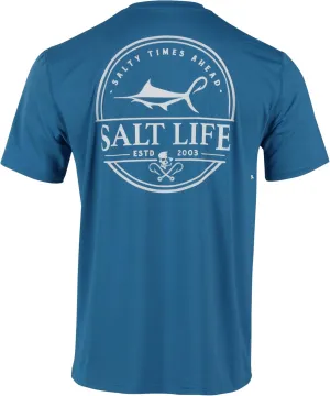 Salt Life Men's Dragnet SLX Short Sleeve Classic Fit Shirt