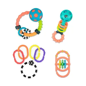Sassy My First Toys Sensory Toy Gift Set for Ages 0  Months
