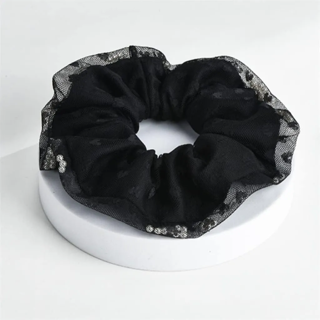 Scrunchie French Net Yarn Female Hair Accessories Super Fairy Rubber Band Headdress