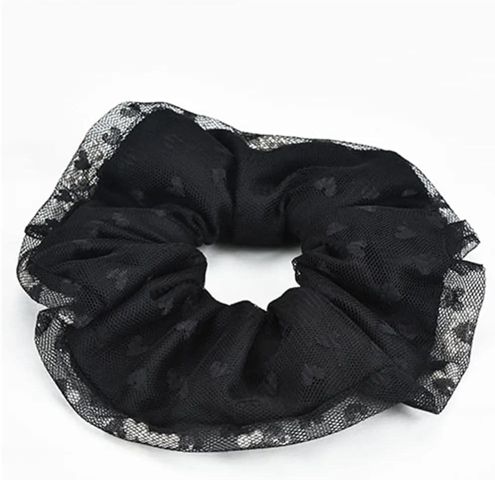 Scrunchie French Net Yarn Female Hair Accessories Super Fairy Rubber Band Headdress