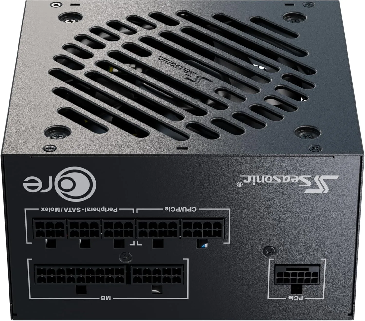 Seasonic CORE V2 GX-650 (ATX3) - 650W - 80  Gold - ATX 3.0 & PCIe 5.1 Ready - Full-Modular - ATX Form Factor - Premium Capacitor - 7 Year Warranty - Nvidia RTX 30/40 Super & AMD GPU Compatible