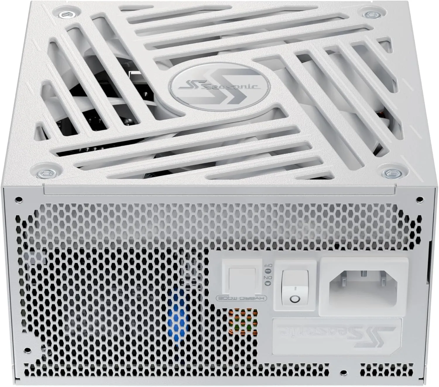 Seasonic Focus GX-850 White ATX3, 850W 80  Gold Full-Modular, Fan Control in Fanless, Silent, Cooling Mode, 40/50 Series, 10 Year Warranty, Power Supply for Gaming, SRP-FGX851-A5A32SF.