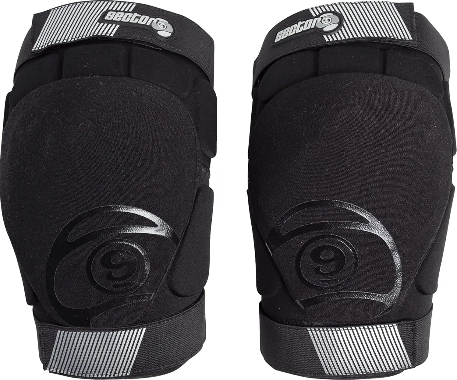 Sector 9 Precision Knee Pad Protective Gear, Large/X-Large, Black