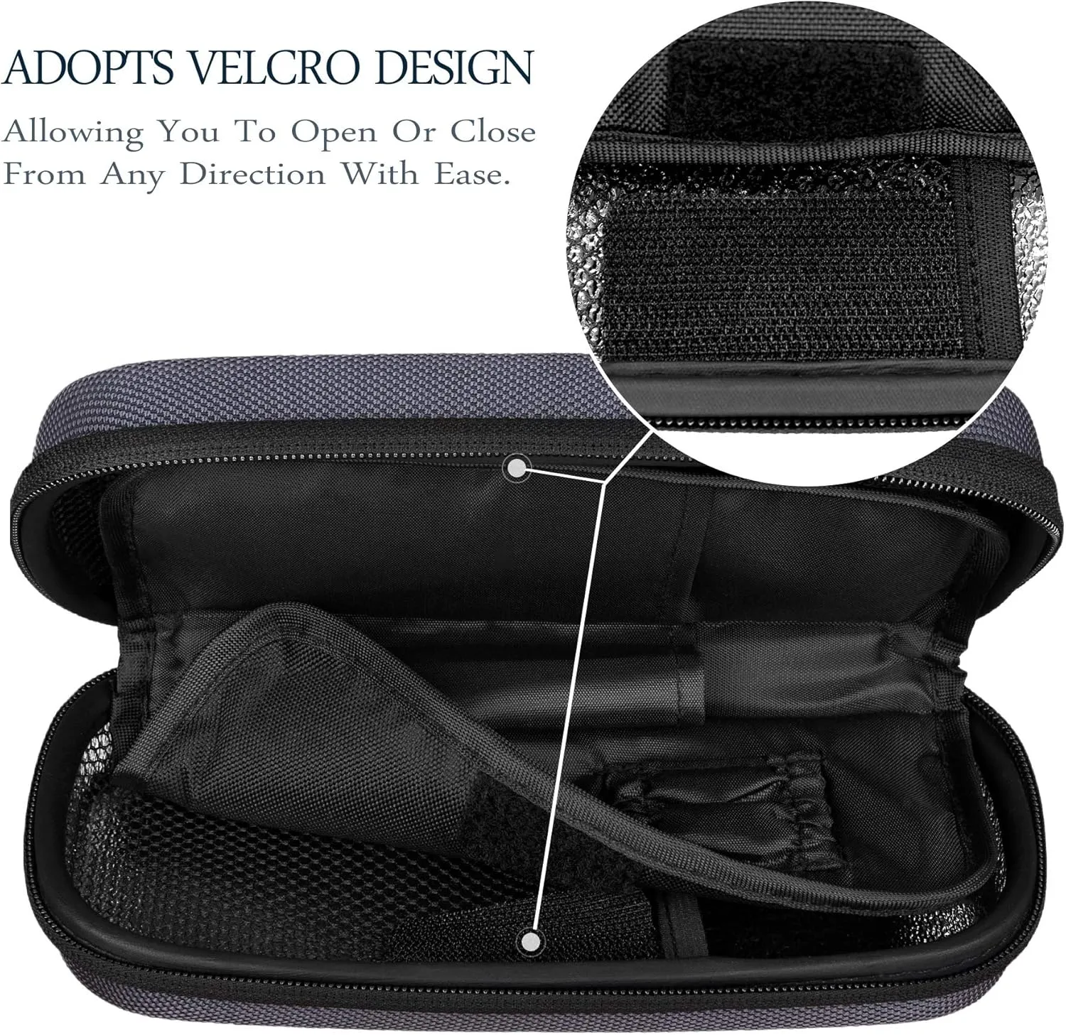 SHBC Insulin Cooler Travel Case for Diabetic Organize Medication Insulated Cooling Bag with 2 Ice Packs Gary