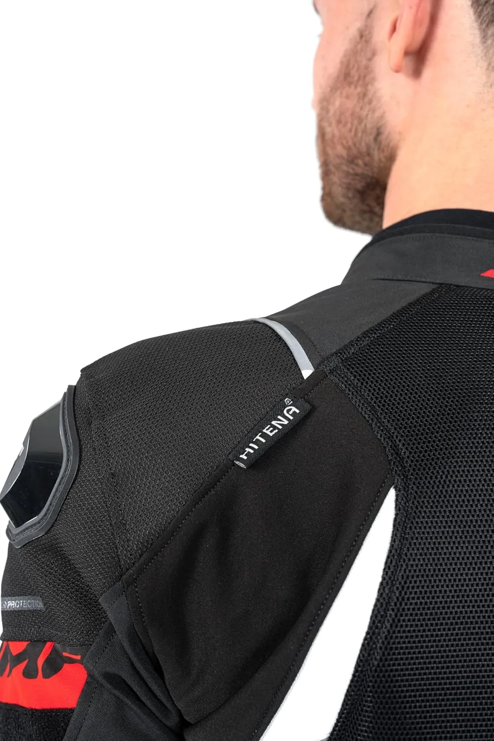 SHIMA MeshPro 2.0 Motorcycle Jacket Men AirForce Back Protector Armour Riding Summer Mesh Bikers Ventilated Lightweight
