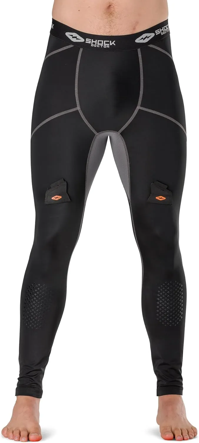 Shock Doctor Compression Hockey Pant w/Protective Cup, Adult