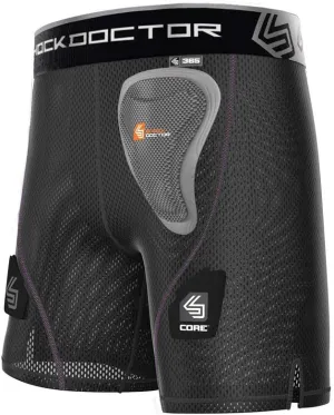 Shock Doctor Women Adult Loose Hockey Shorts with Pelvic Protector Cup Included