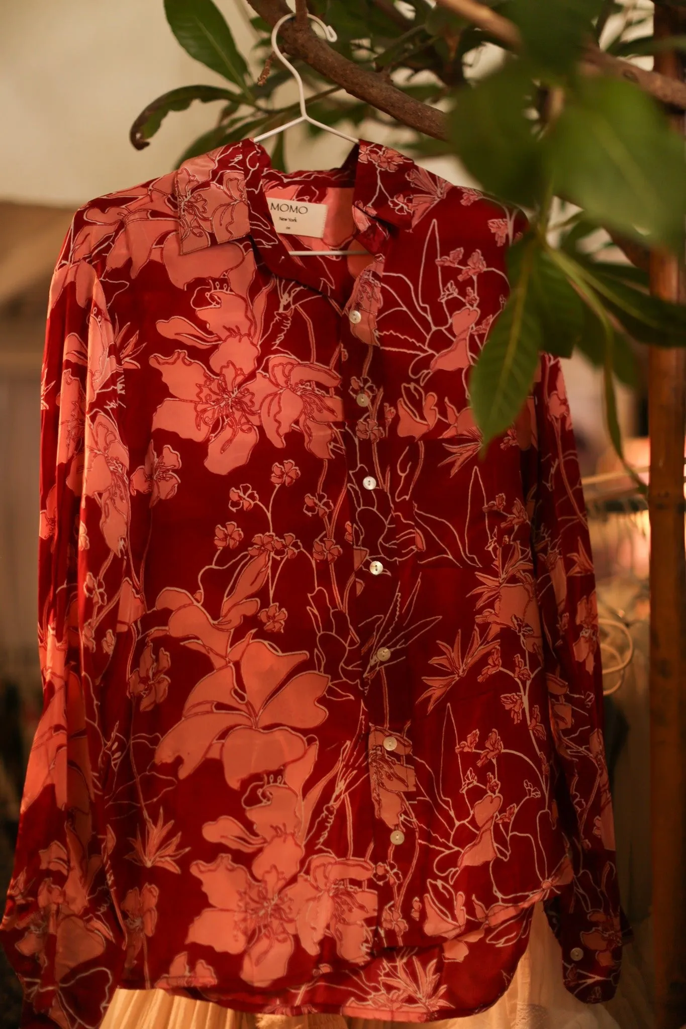 SILK BOYFRIEND SHIRT FRANK