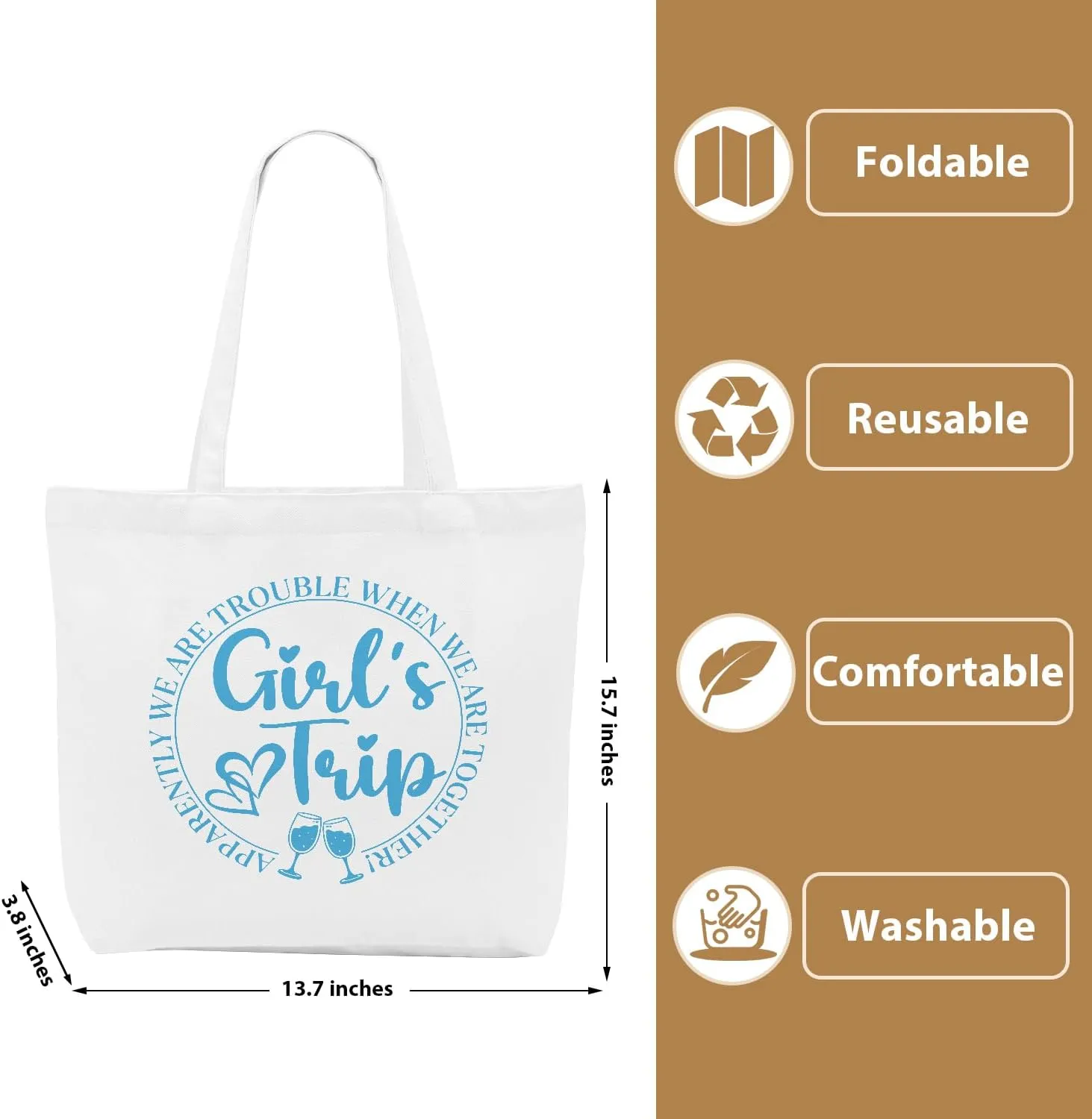 Sisters Weekend Trip Gifts Favors Sisters Trip Tote Bag Friends Gifts Beach Bag Reusable Grocery Bag for Women