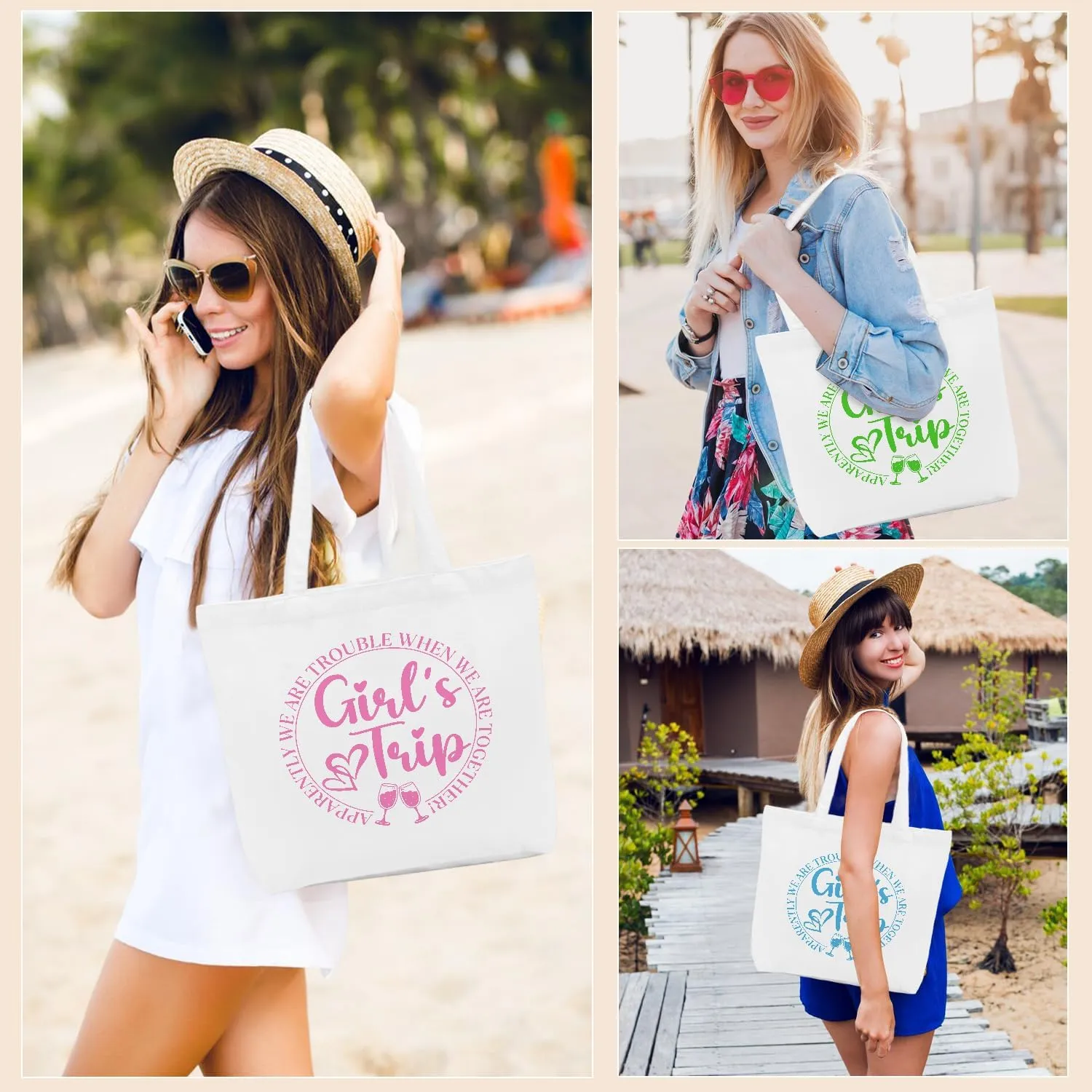 Sisters Weekend Trip Gifts Favors Sisters Trip Tote Bag Friends Gifts Beach Bag Reusable Grocery Bag for Women