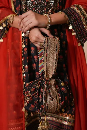 Siyah Sitara Potli