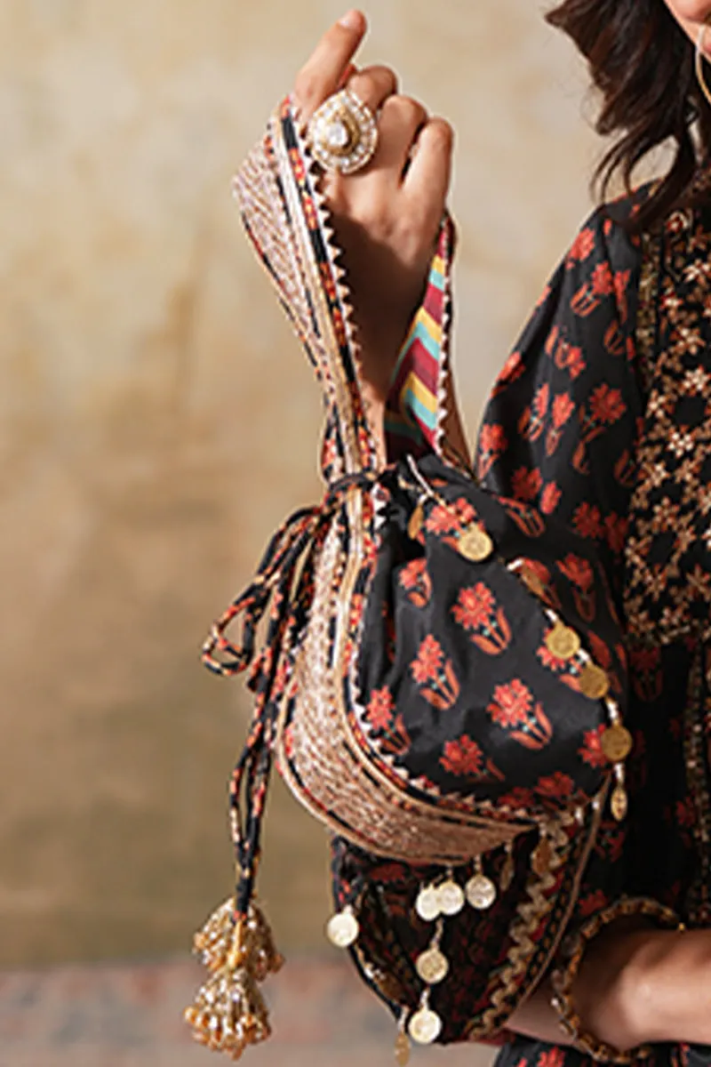 Siyah Sitara Potli