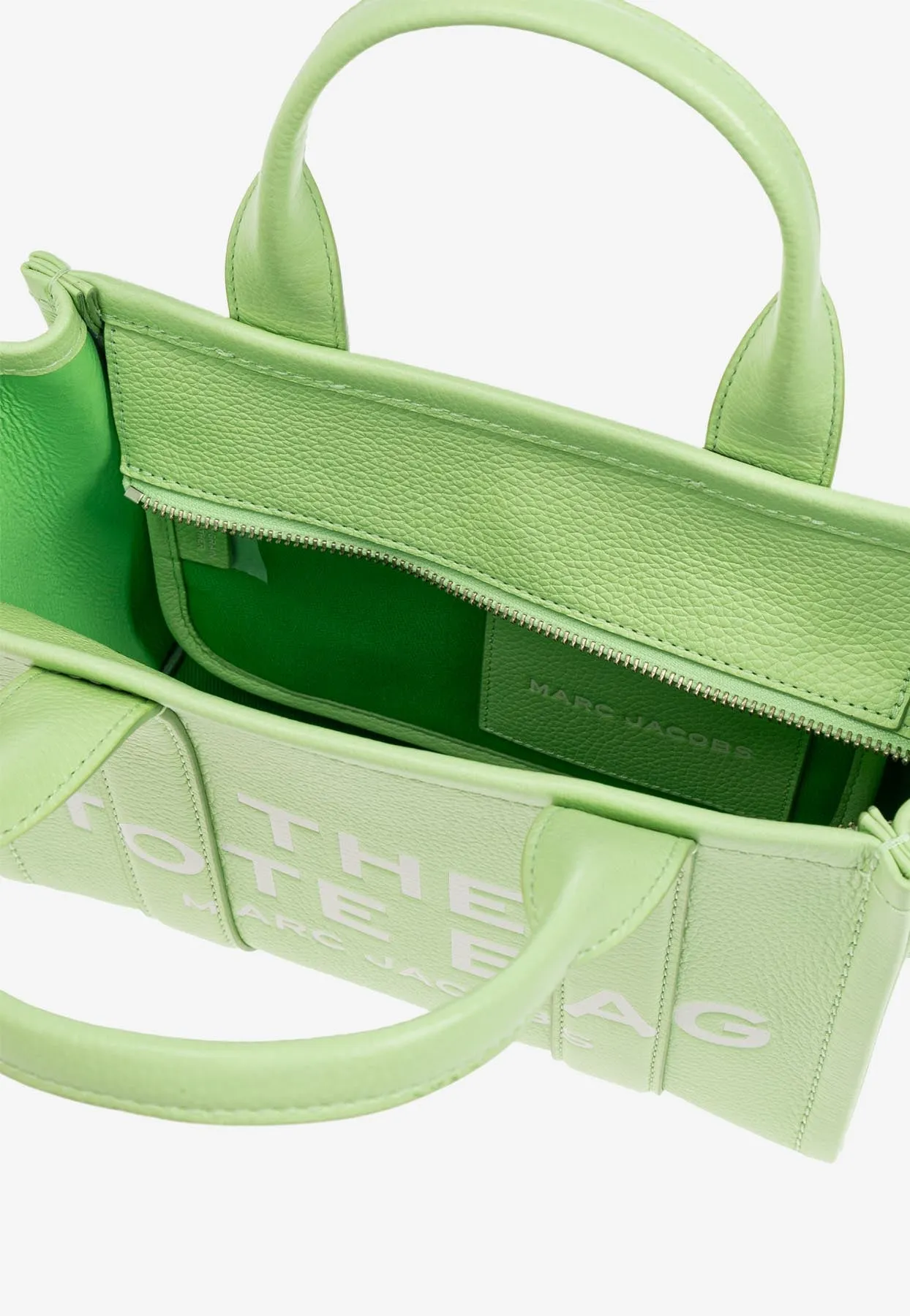 Small Grained Leather Tote Bag
