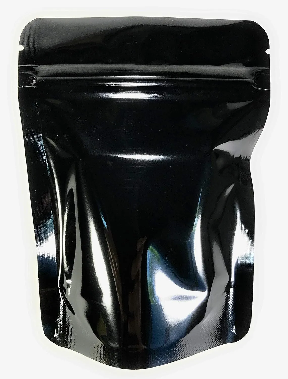 Smell Proof Odor Free Mylar TRAYBAGS (50 pack) 4inch x 5.5inch Foil Stand Up Pouch, Strong Reusable Zip Seal, 4 Mil Thick. Snack, Travel & Display. Food Grade Storage Bags