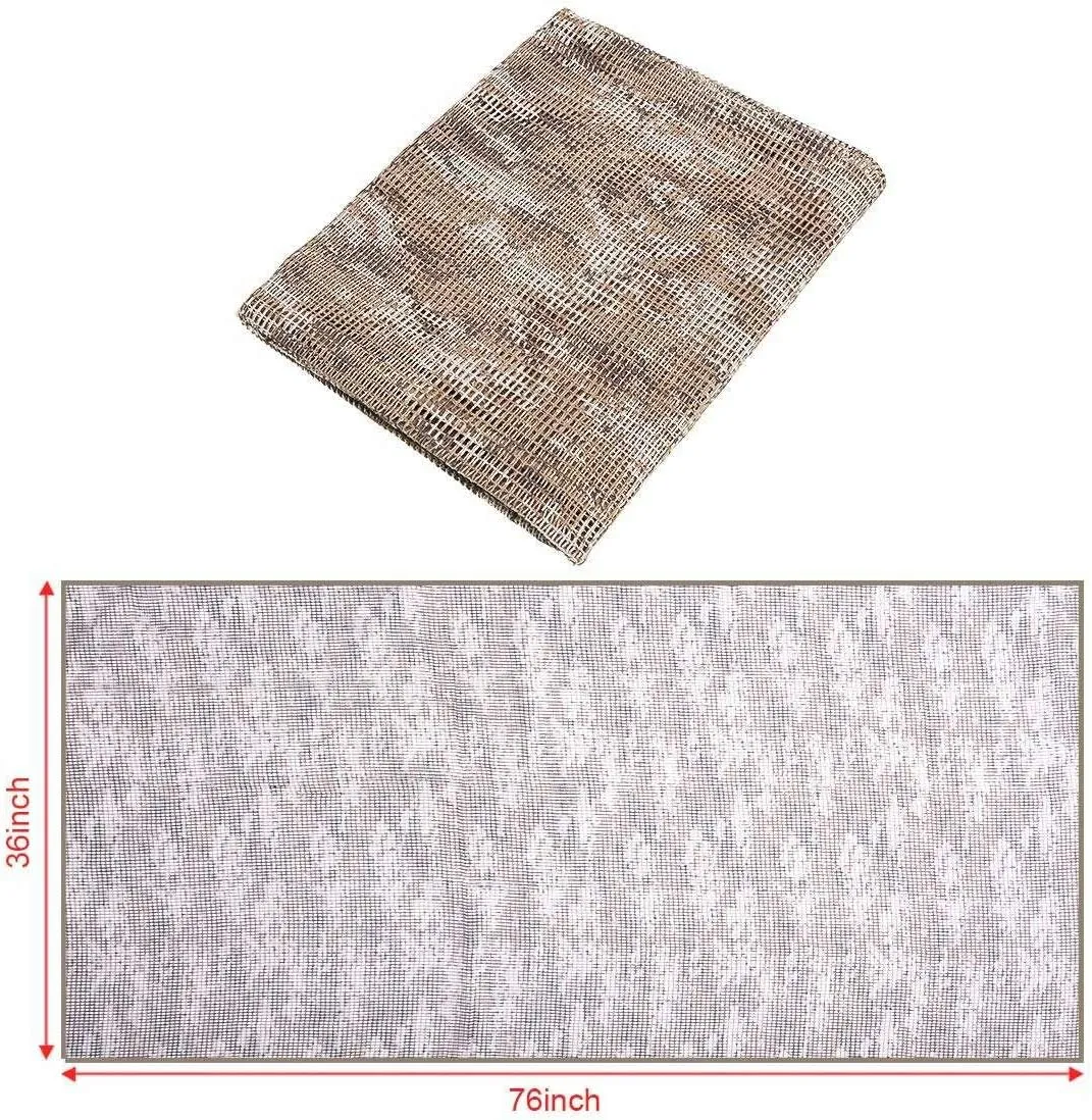 Sniper Veil,Camo Mesh Net Tactical Scarf for Hunting Shooting Wild Photography Military Outdoor Activities