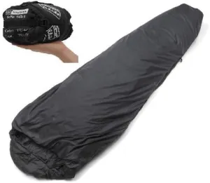 Softie Elite 1 Right Hand Zip Sleeping Bag in Black
