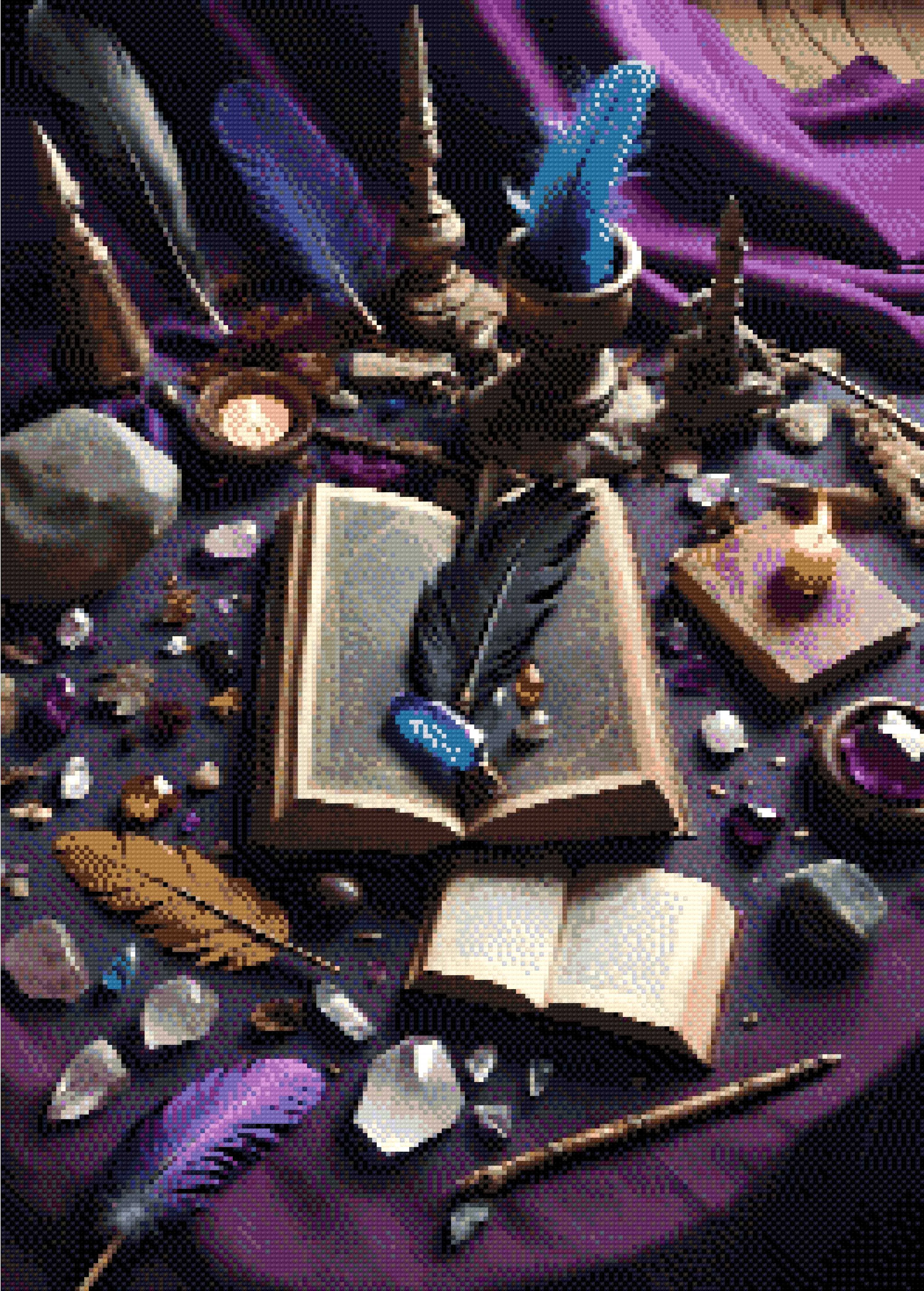 Sorcerer's Assemblage Diamond Painting Kit