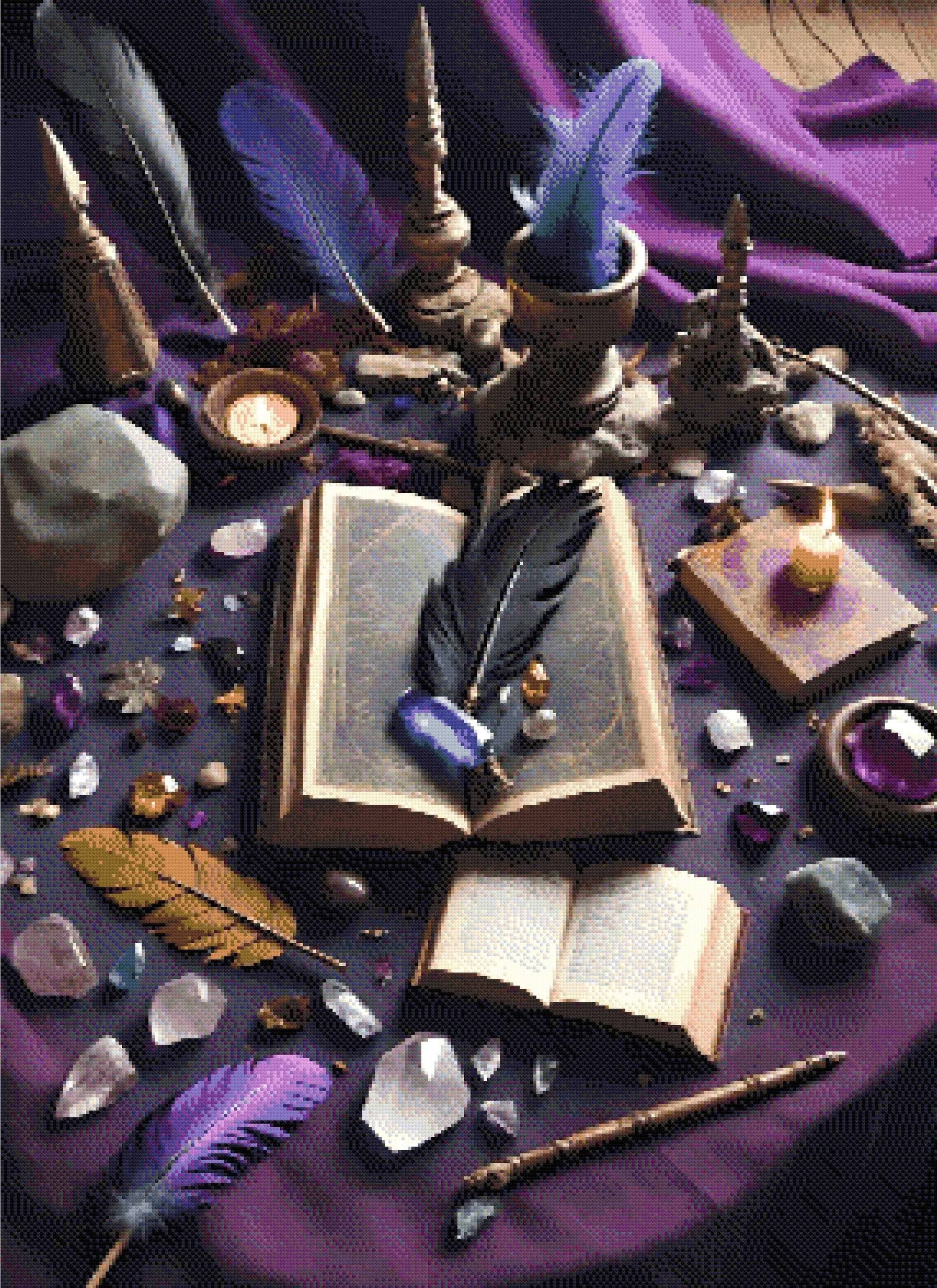 Sorcerer's Assemblage Diamond Painting Kit