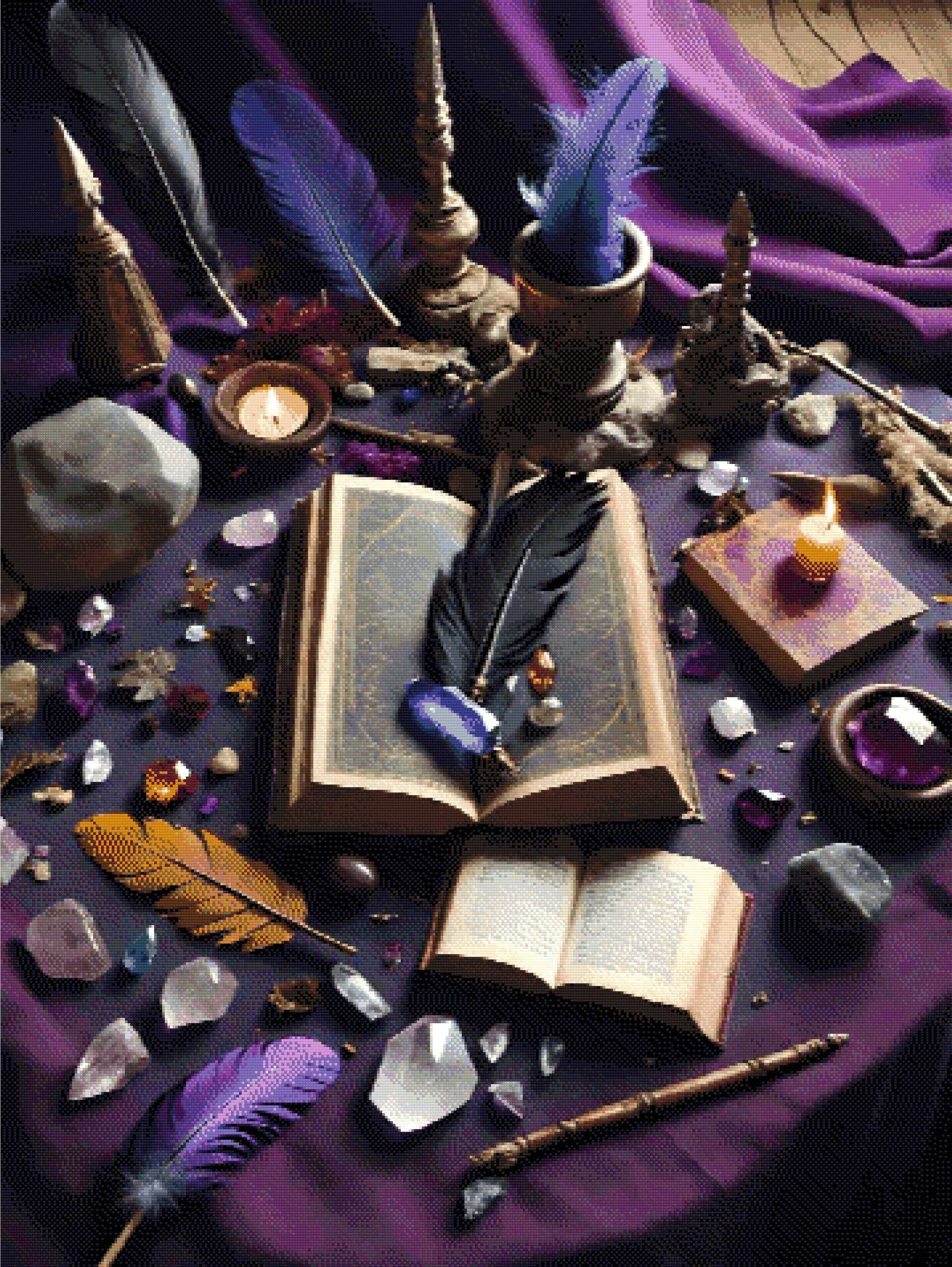 Sorcerer's Assemblage Diamond Painting Kit