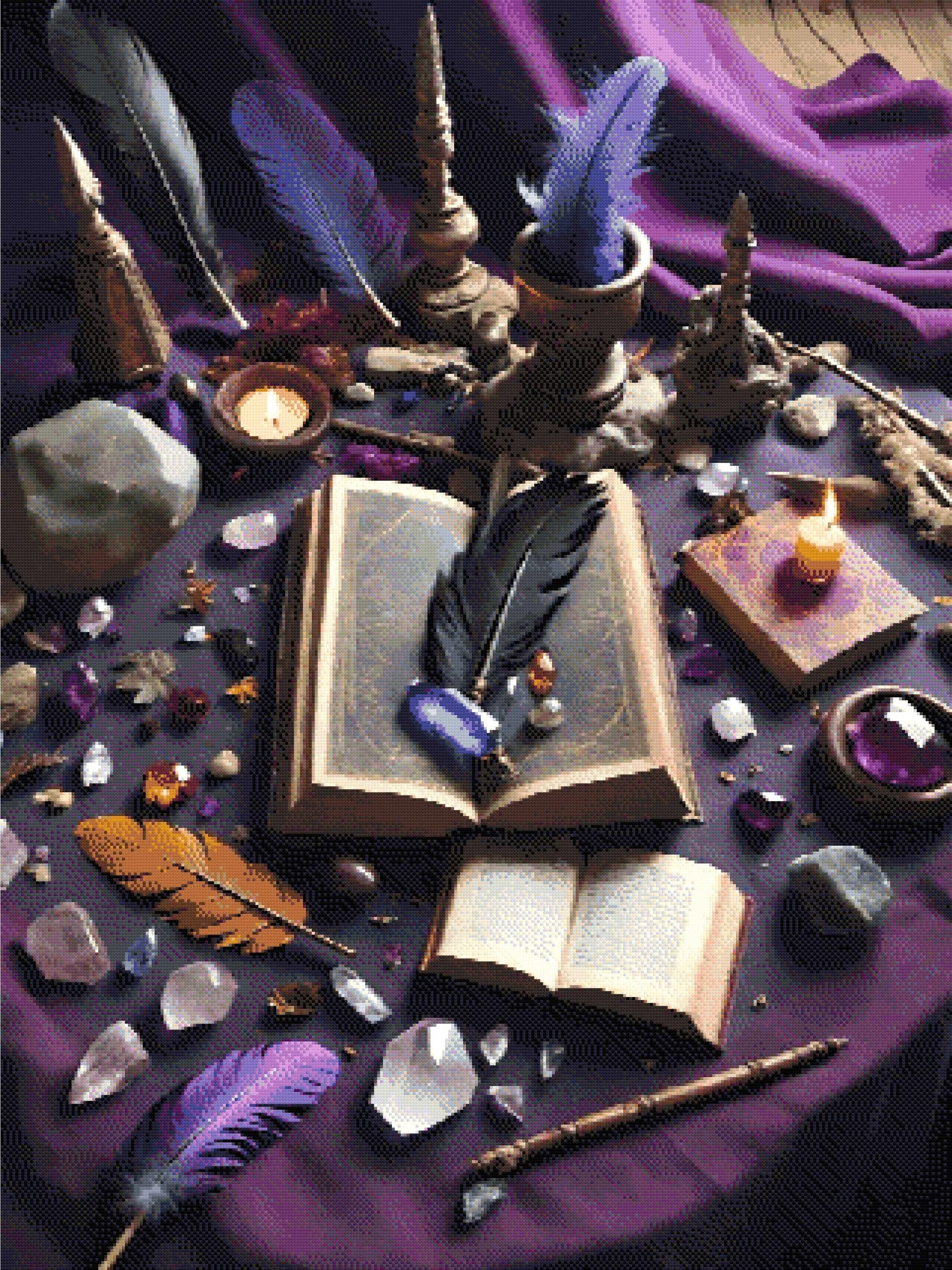 Sorcerer's Assemblage Diamond Painting Kit