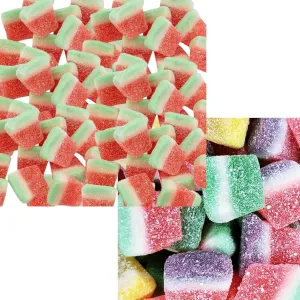 Sour Jacks Wedges Variety 2 Pack – Watermelon & Original, 16 oz Bags