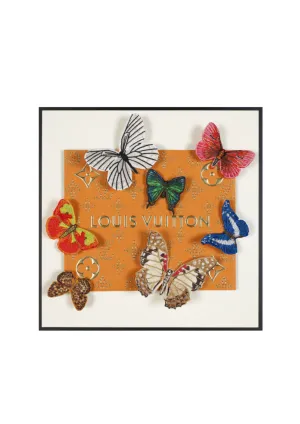 Stephen Wilson Butterfly Swarm 12"x12"