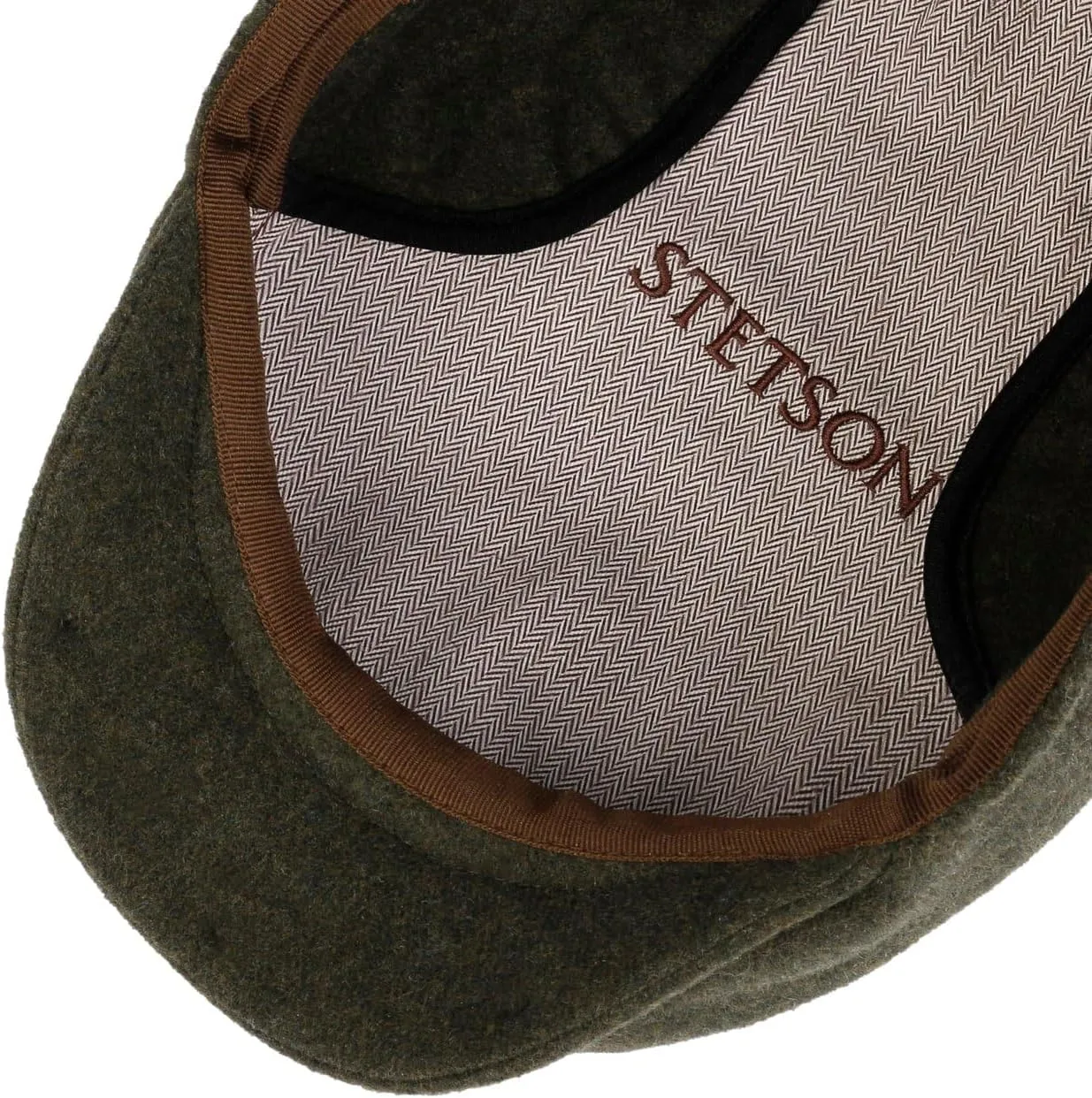 Stetson Texas Wool Herringbone Cap Men |