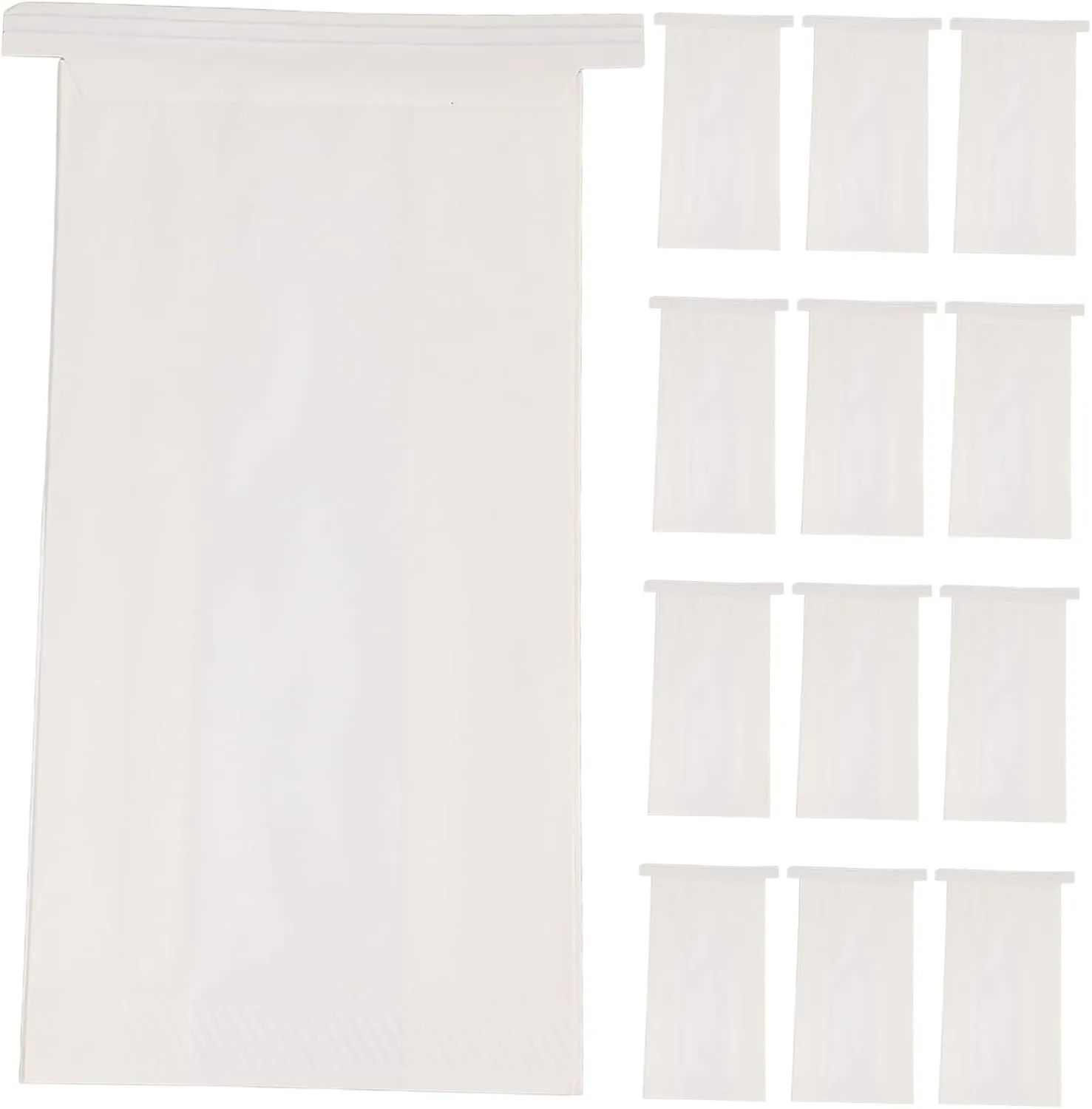 STOBAZA Paper Travel Barf Bag 50pcs Set Car Airplane Train Motion Sickness Bags