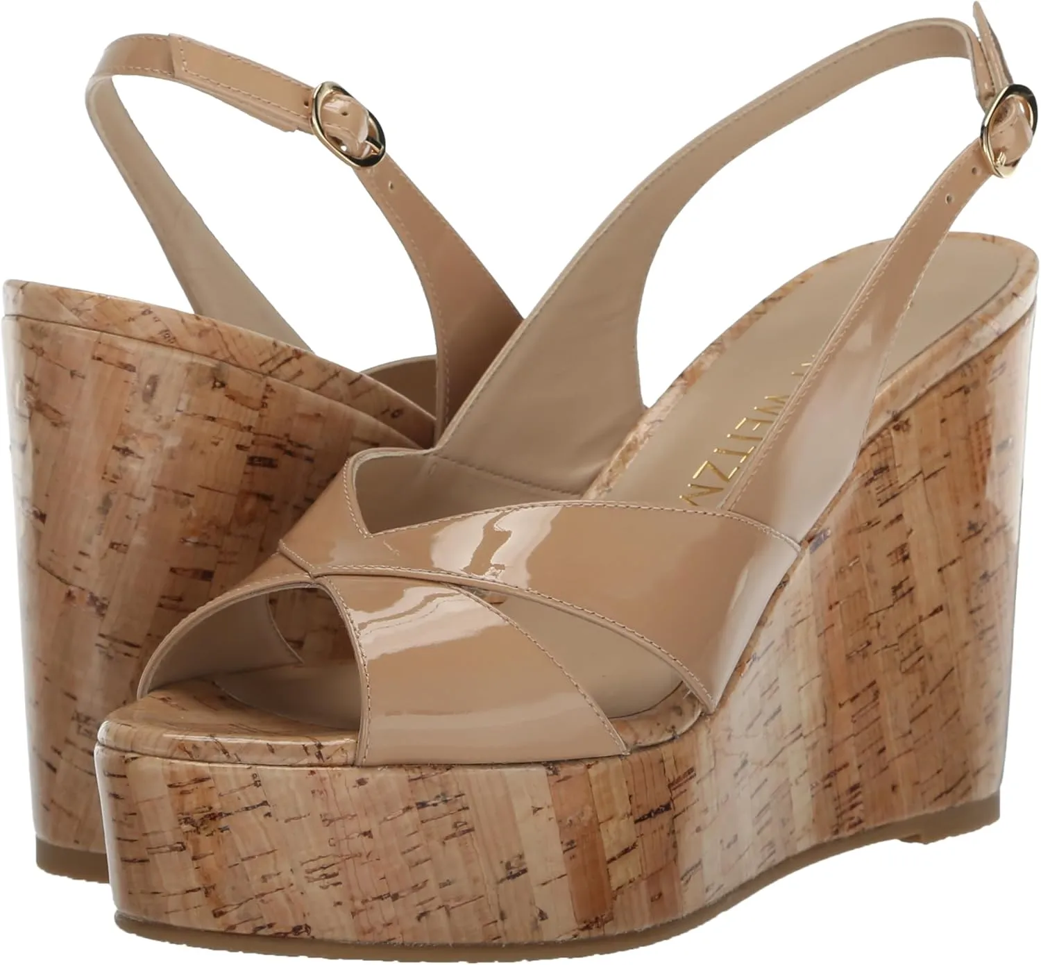 Stuart Weitzman Women's Carmen Wedge Platform