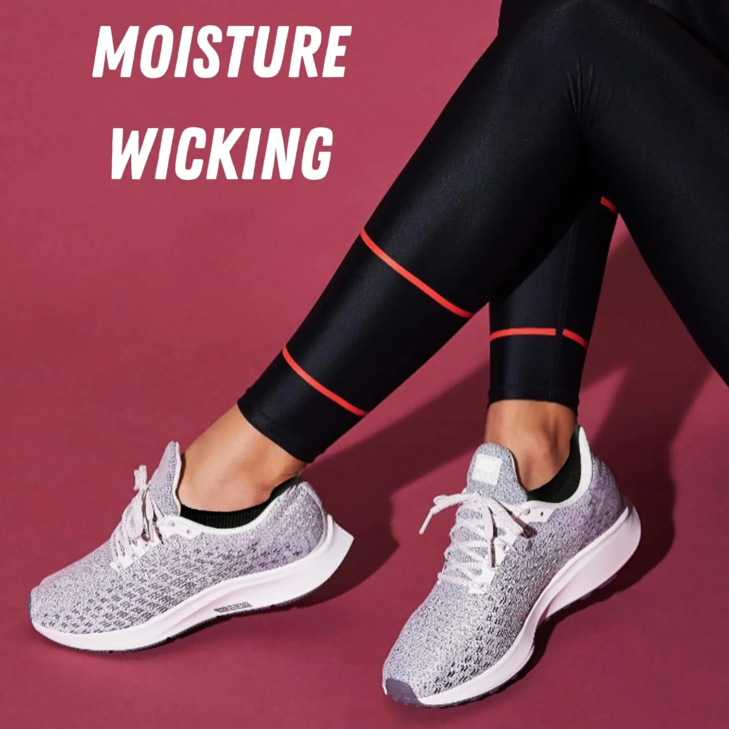 Super Soft and Comfortable No Show Bamboo Rayon Workout Socks for Men & Women & Kids