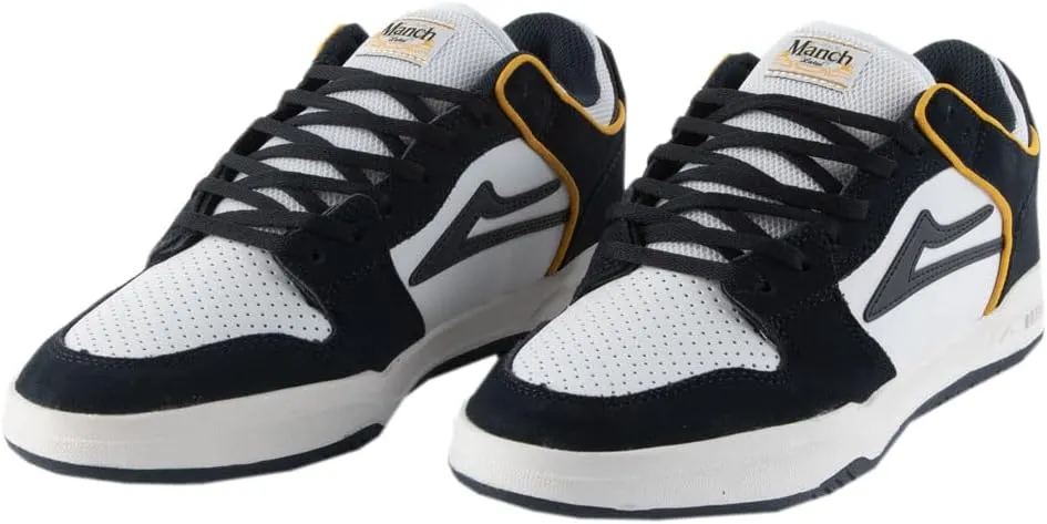 Telford Low - Navy/White Suede
