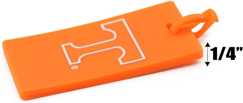 Tennessee Volunteers Pack of 2 PVC Luggage Tags