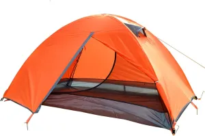 Tents Portable Ultralight Camping Tent 2 Persons Cycling Tent Double Layers Waterproof Aluminum Pole 3 Season Camping Tent