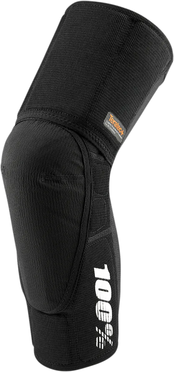 Teratec Plus Knee Guards - Black - Large (Pair)-27040589 PU