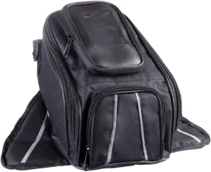 The Nekid Cow | Motorcycle Tank Bag Waterproof with Heavy Duty Strongest Magnetic Gas Tank Bag Black Rain Cover Included