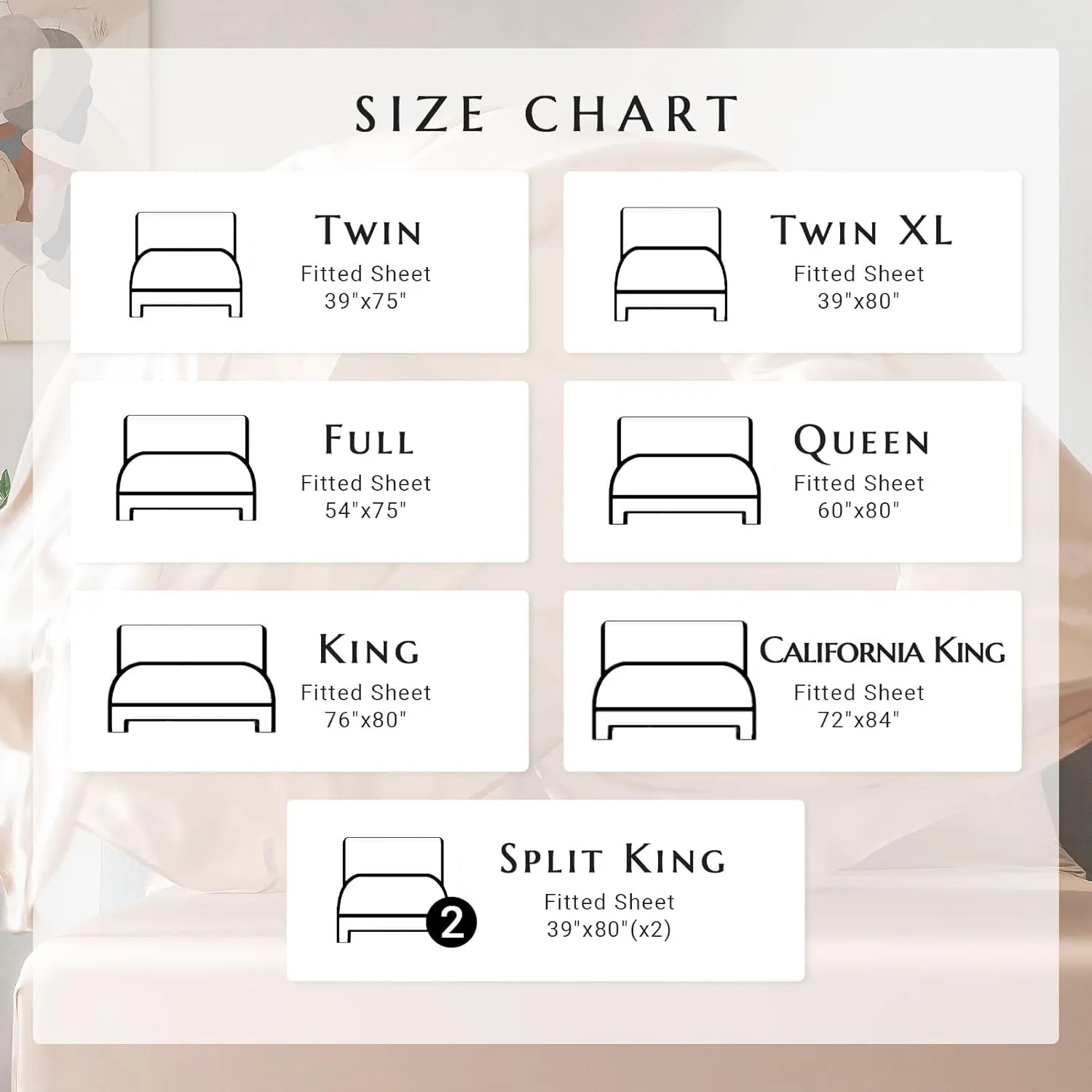 THXSILK Natural Silk Fitted Bed Sheet, 100% 7A  Silk, Deep Pocket to 16", Soft and Wrinkle Free, 1 Fitted Sheet Only (Queen, Purple)