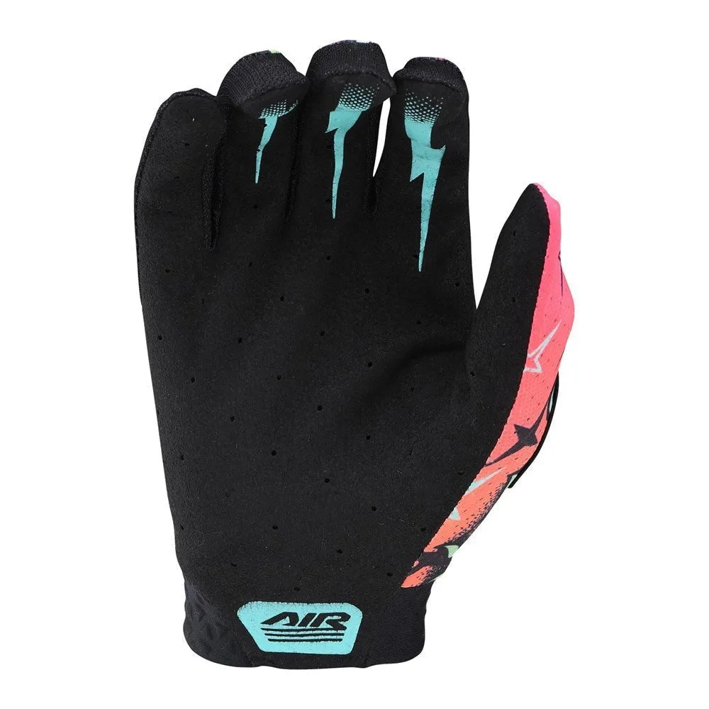 TLD 22S AIR GLOVE SKULL DEMON ORANGE / GREEN -