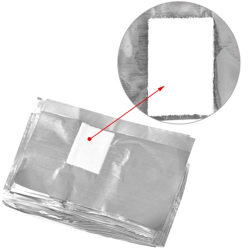 Tongcloud Nail Polish Remover Nail Foil Wraps Nail Gel Remover Soak Off Foils Cotton Pads Gel Polish Remover Soak Off (2.5x3.5, 600.00)