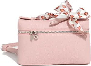 top-hand bags for women, exquisite and simple niche design, LP Pouch top-handle bag, hand-held mini square bag