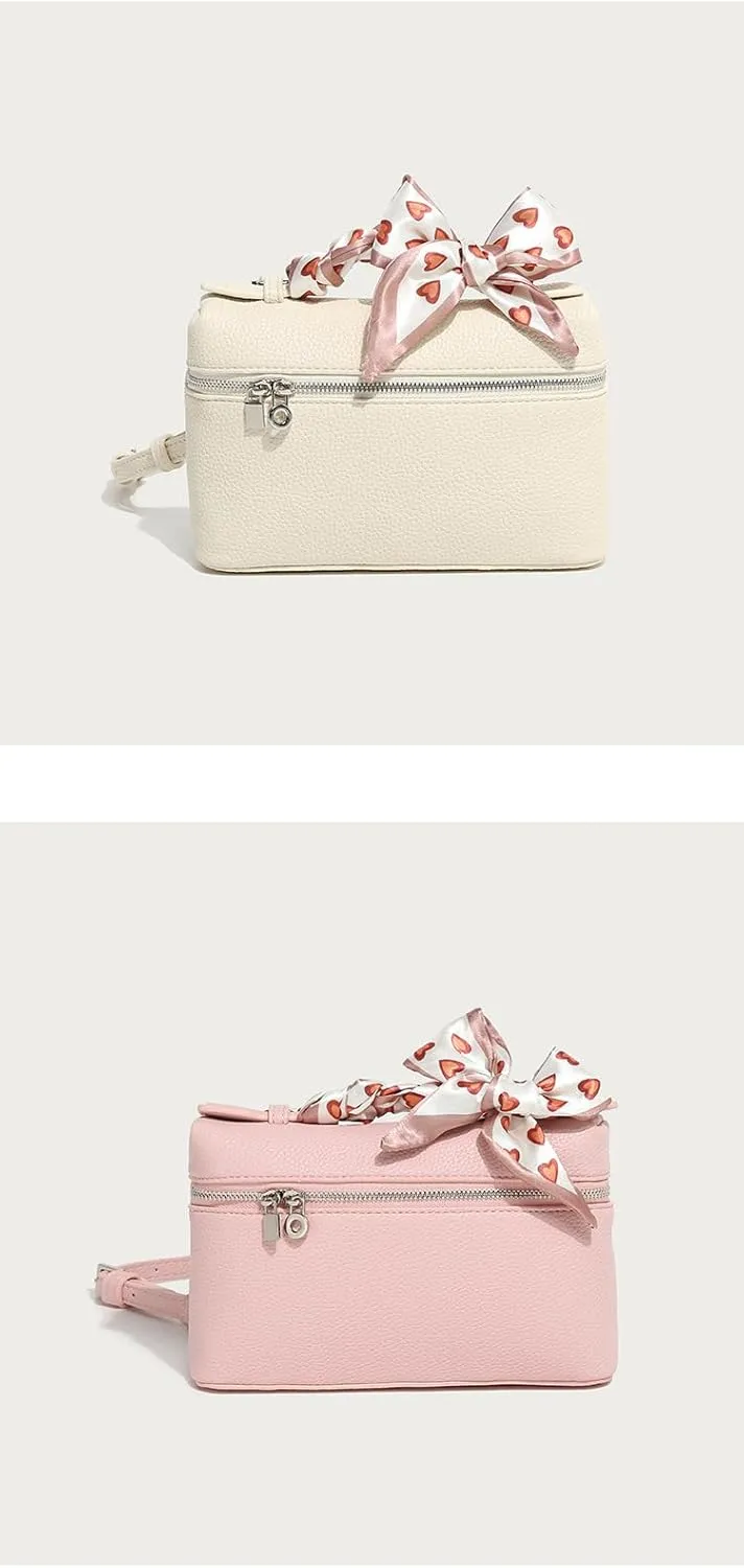 top-hand bags for women, exquisite and simple niche design, LP Pouch top-handle bag, hand-held mini square bag