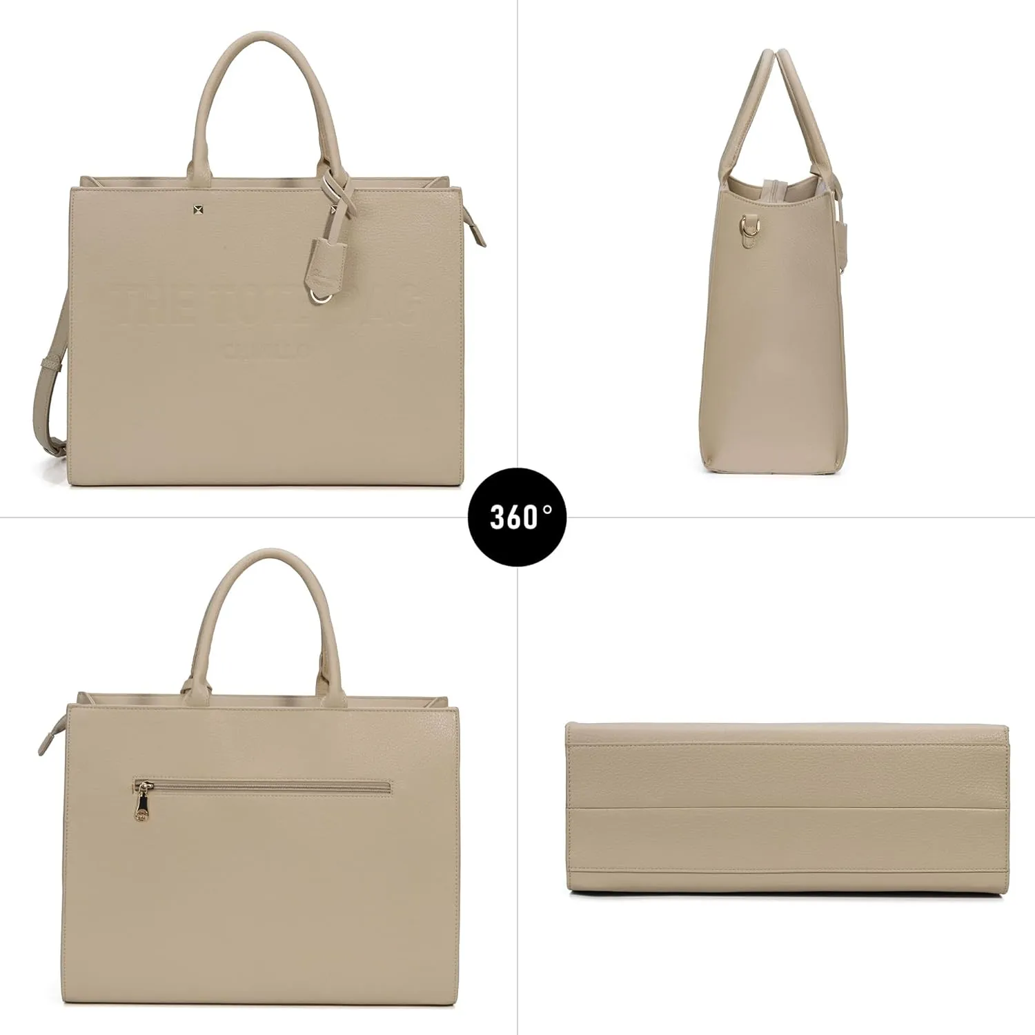 Tote Bag for Women, Top Handle Stachel Purse and Handbags with Shoulder Strap