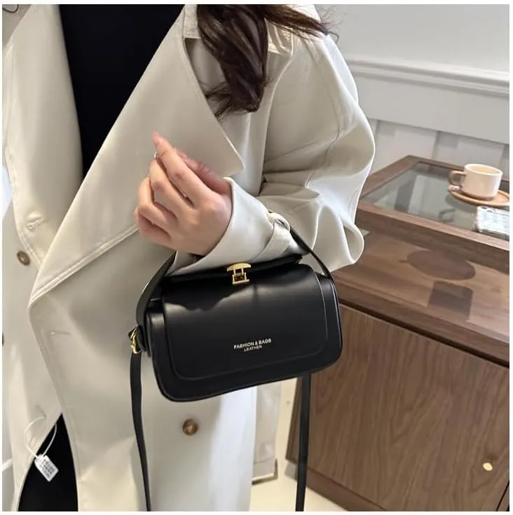Trendy Fashion Hand-held Small Square purses Women's Single Shoulder Crossbody handbags Textured Crossbody Bags