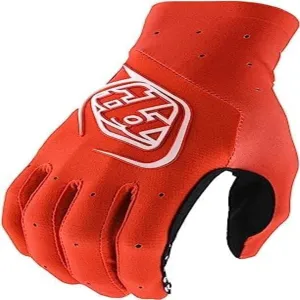 Troy Lee Designs Motocross Motorcycle Dirt Bike Racing Mountain Bicycle Riding Gloves, SE Ultra Glove (Orange, XX-Large)
