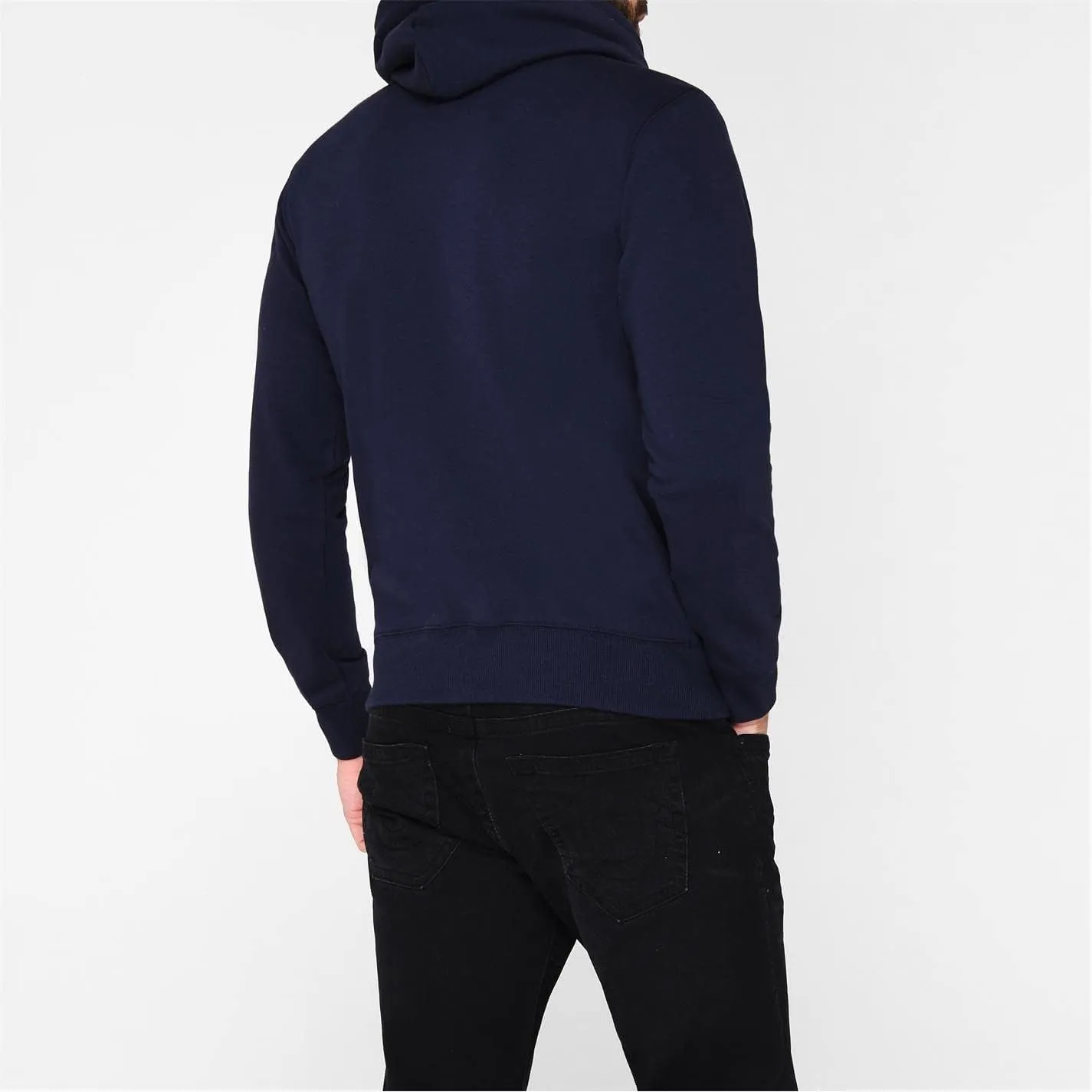 True Religion Men's Metallic Buddha Fleece Hoody